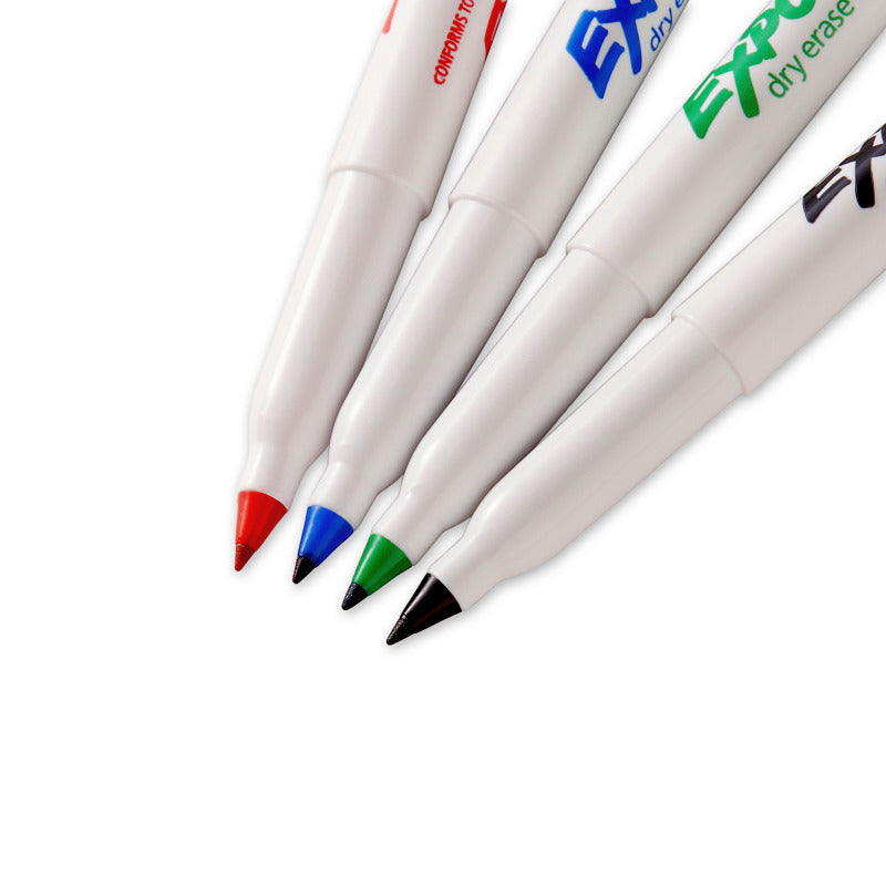 Expo Whiteboard Marker Fine Assorted - Pack of 4 (Box of 6)