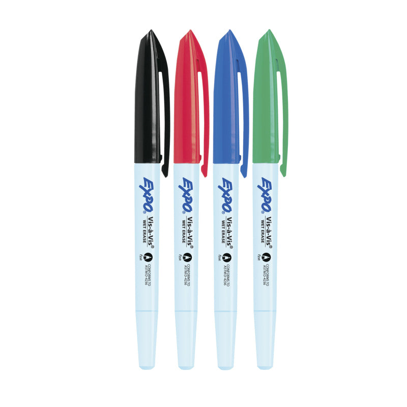 Expo Whiteboard Marker Wet Erase - Pack of 4 (Box of 6)