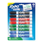 Expo Whiteboard Marker Bullet - Assorted (Pack of 16)
