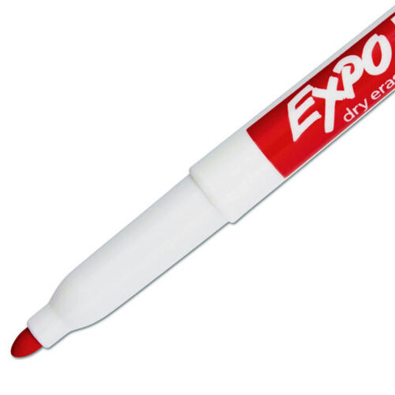 Expo Fine Whiteboard Marker - Red (Box of 12)