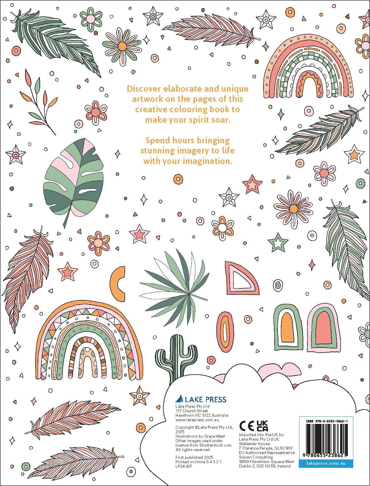 Mindful Colouring - Free Spirit — inside page 7