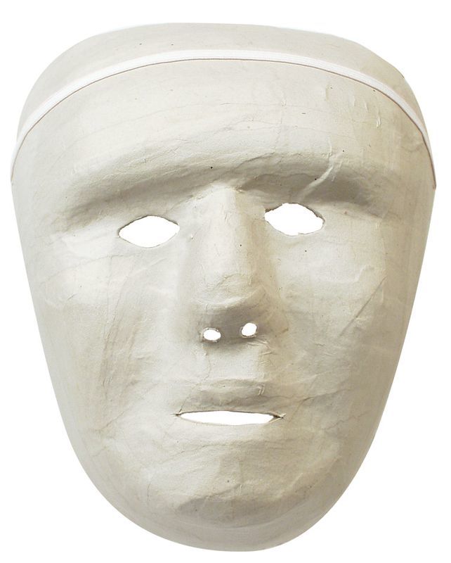 Papier Mache - Full Face Mask