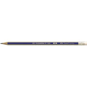Faber-Castell Goldfaber Lead Pencil - Graphite: HB with Eraser Tip (Tin of 7)