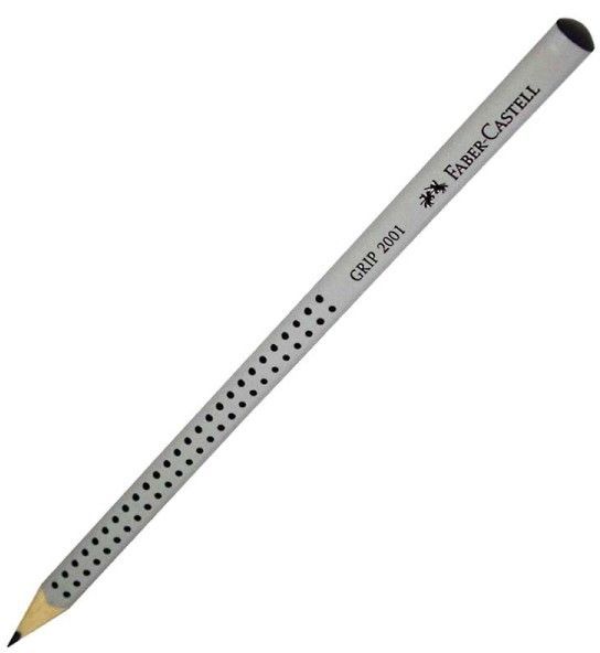 Faber-Castell Triangular Dot Grip Graphite Pencil 2001 (Box of 12)