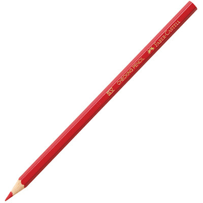 Faber-Castell Correction Pencil - Red Check (Box of 144)
