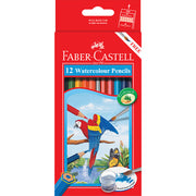 Faber-Castell Coloured Pencils - R/Range Watercolour - Pack of 12