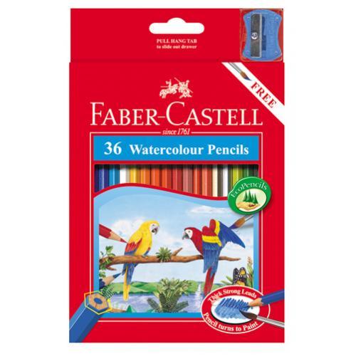 Faber-Castell Coloured Pencils - R/Range Watercolour - Pack of 36