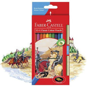 Faber-Castell Coloured Pencils - Classic with Bonus Gold (Pack of 12+1)