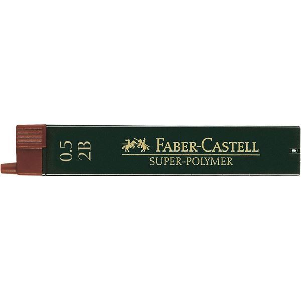 Faber-Castell Mechanical Pencil Lead Refills 0.5mm (Pack of 12)