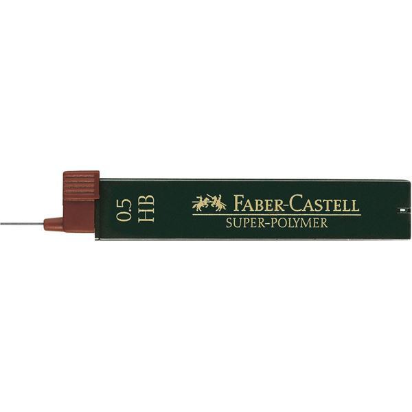 Faber-Castell Mechanical Pencil Lead Refills 0.5mm (Pack of 12)