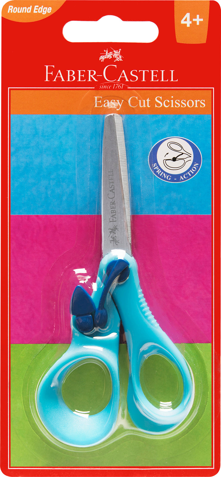 Faber-Castell Scissors - Rounded Tip: Easy Cut Set 1 (Box of 12)