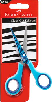 Faber-Castell Scissors - Pointed Tip: Clean Cut Set 1 (Box of 12)