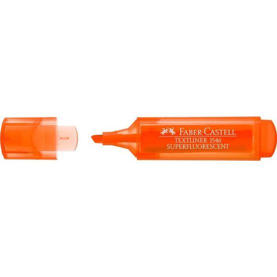 Faber-Castell Highlighters - Textliner 1546: Orange (Box of 10)