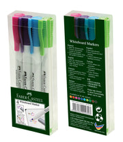 Faber-Castell Whiteboard Markers - Creative Colours: Pack of 4