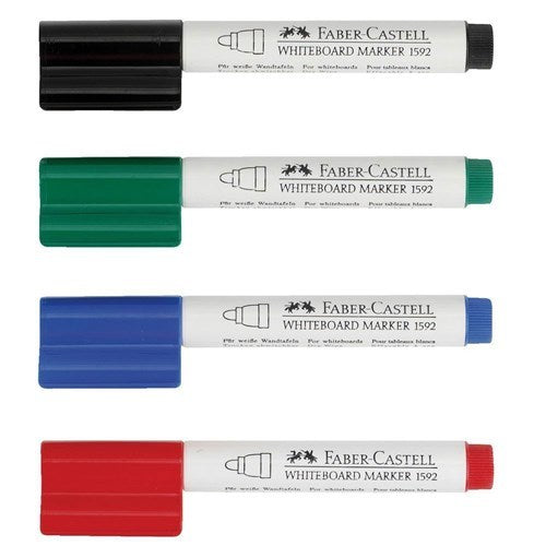 Faber-Castell Whiteboard Markers - Connector: Pack of 4