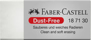 Faber-Castell Erasers - Medium Dust Free with Sleeve: White (Single)