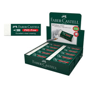 Faber-Castell Eraser - 7085-20: Large With Sleeve PVC-Free (Single)