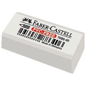 Faber-Castell Erasers - Vinyl Student Medium PVC-Free (Single)