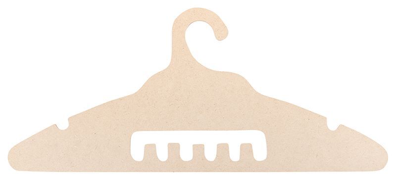 Fibre Board Coat Hanger - Pack of 5