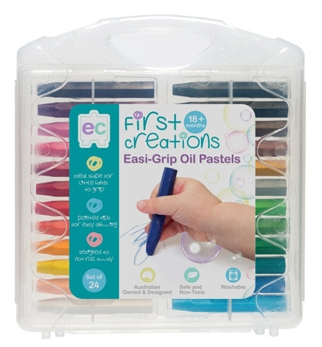 Easi-Grip Oil Pastels - Set of 24