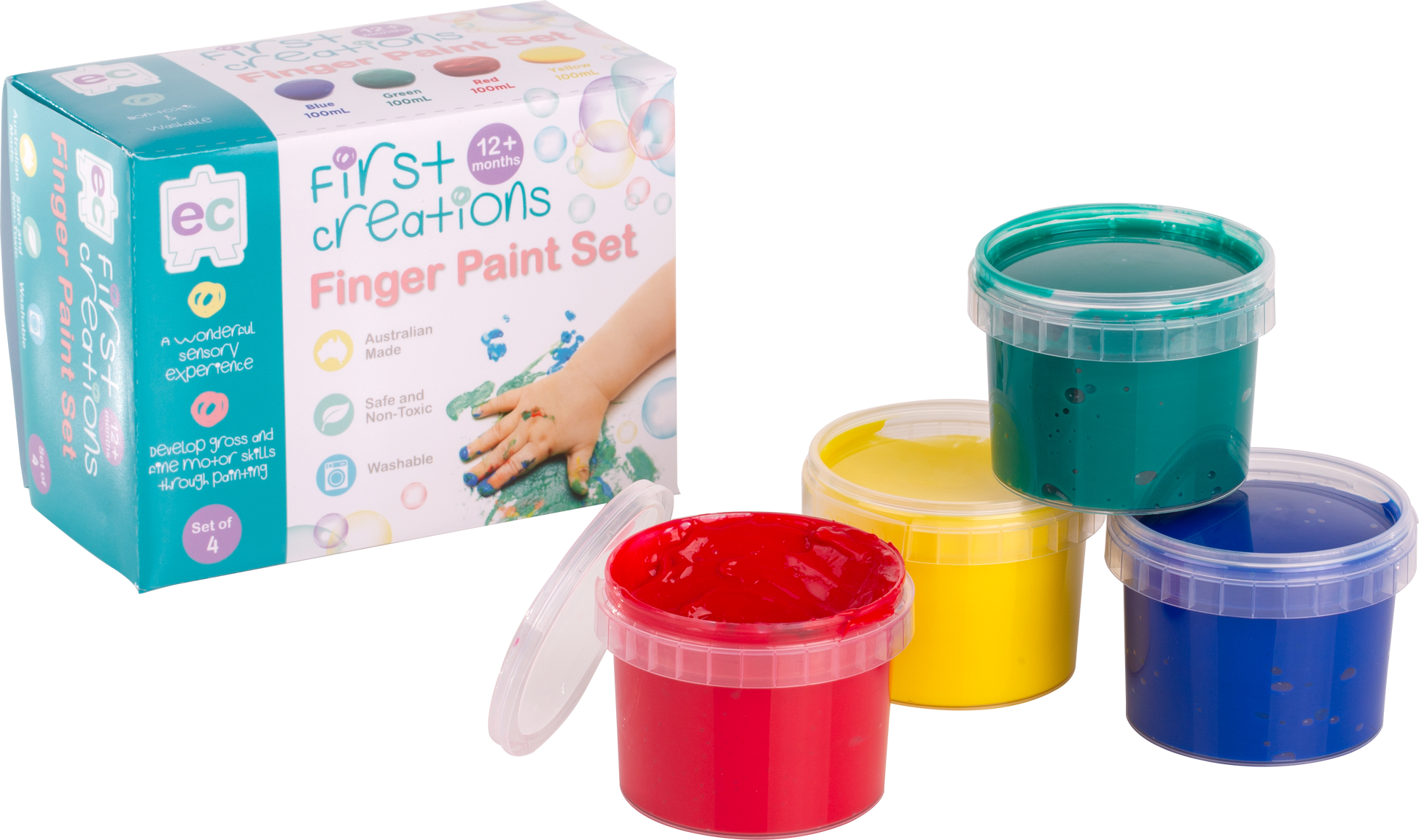 First Creations Finger Paint Set