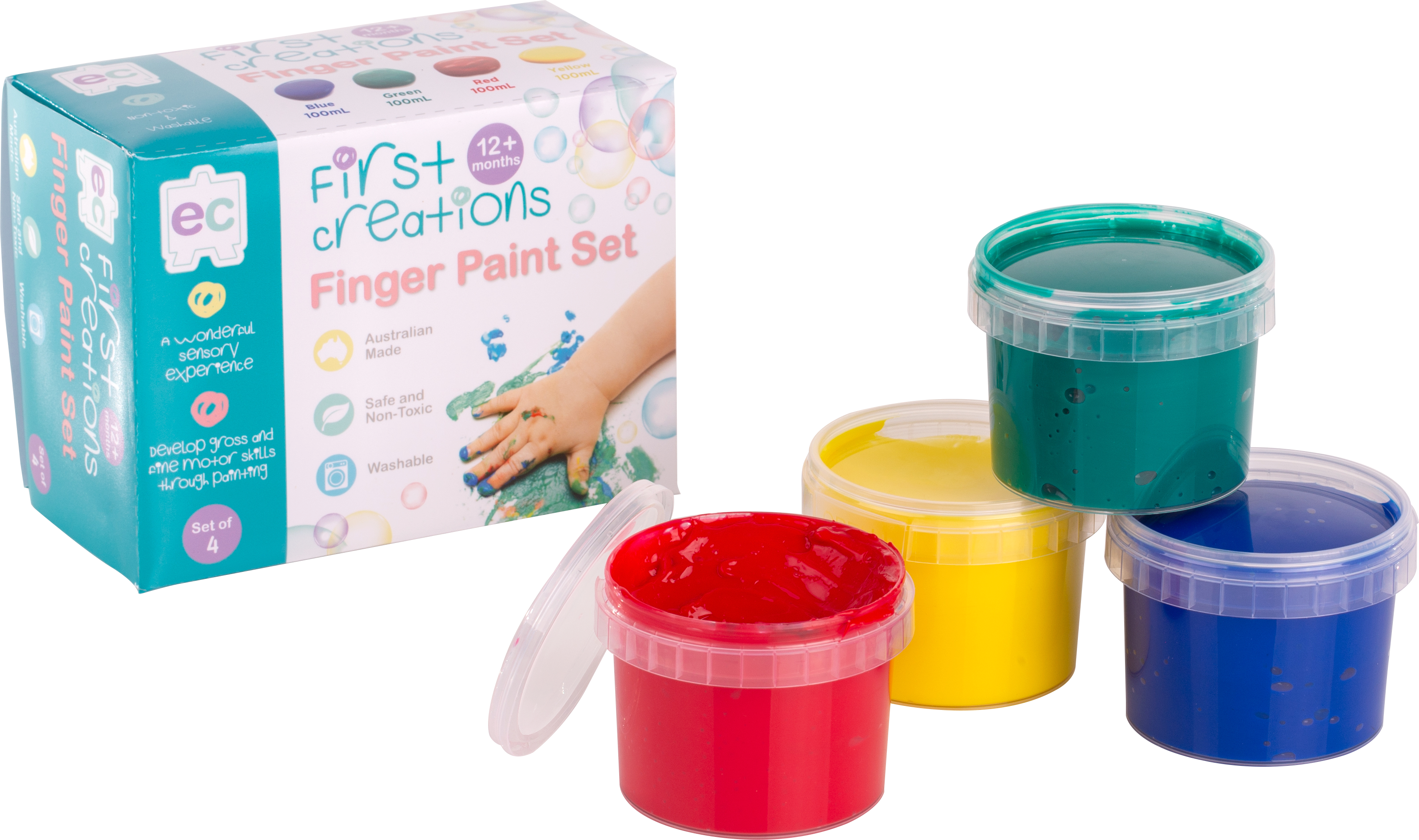 First Creations Finger Paint Set