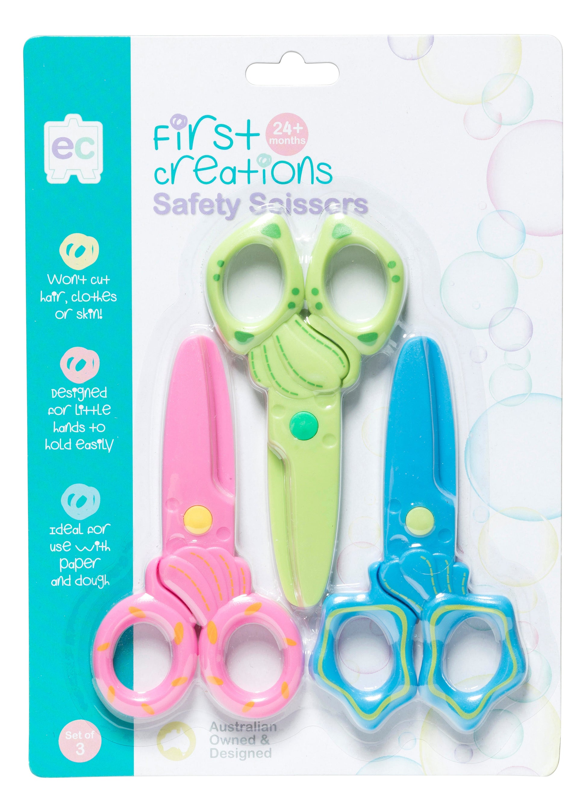 Safety Scissors – Set of 3