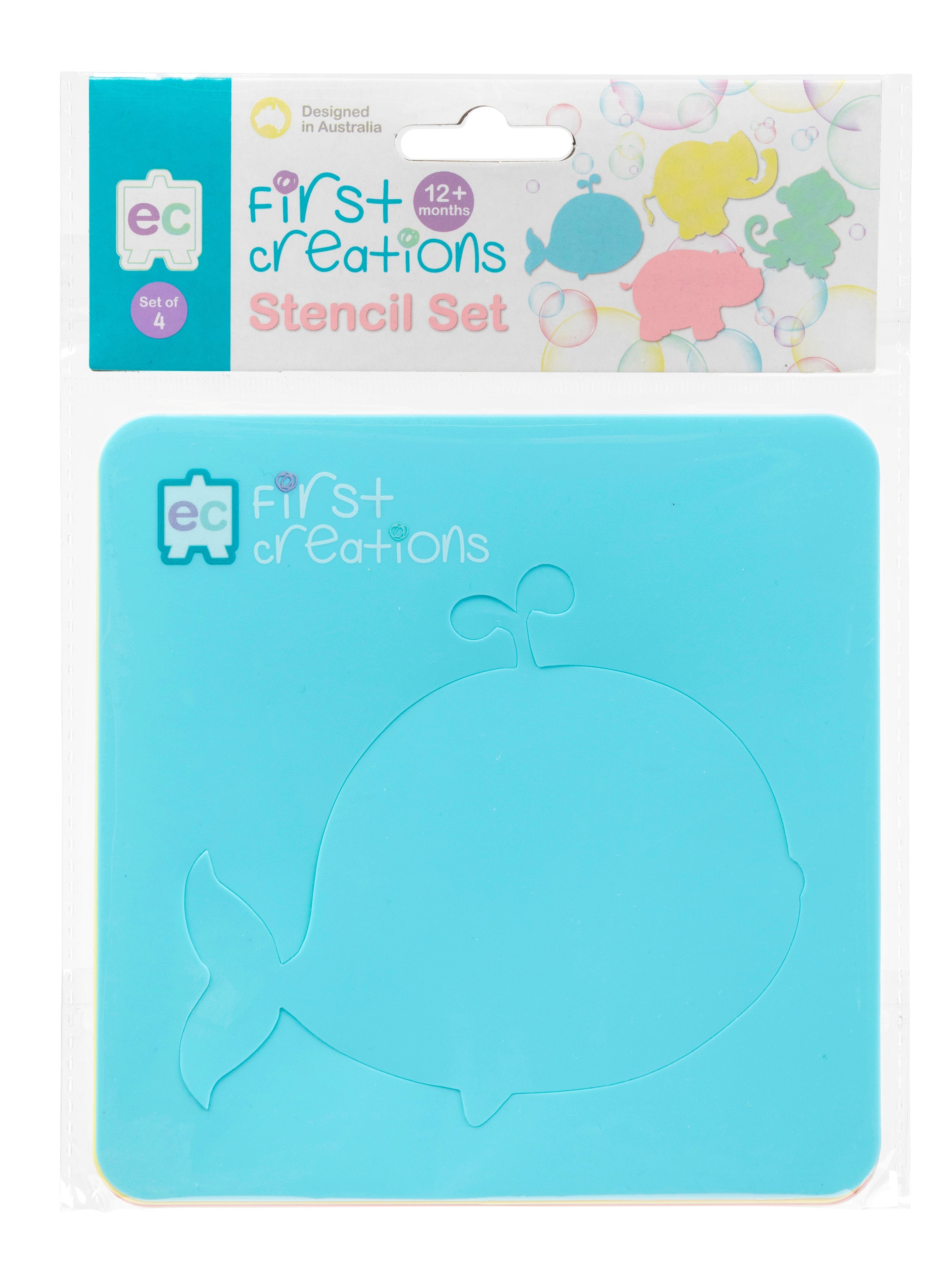 First Creations Stencil - Set of 4