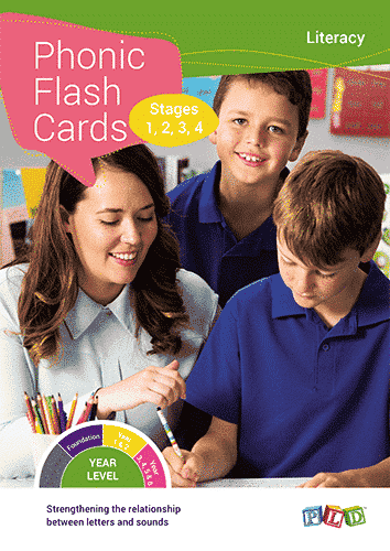 Phonic Flash Cards - Stage 1-4