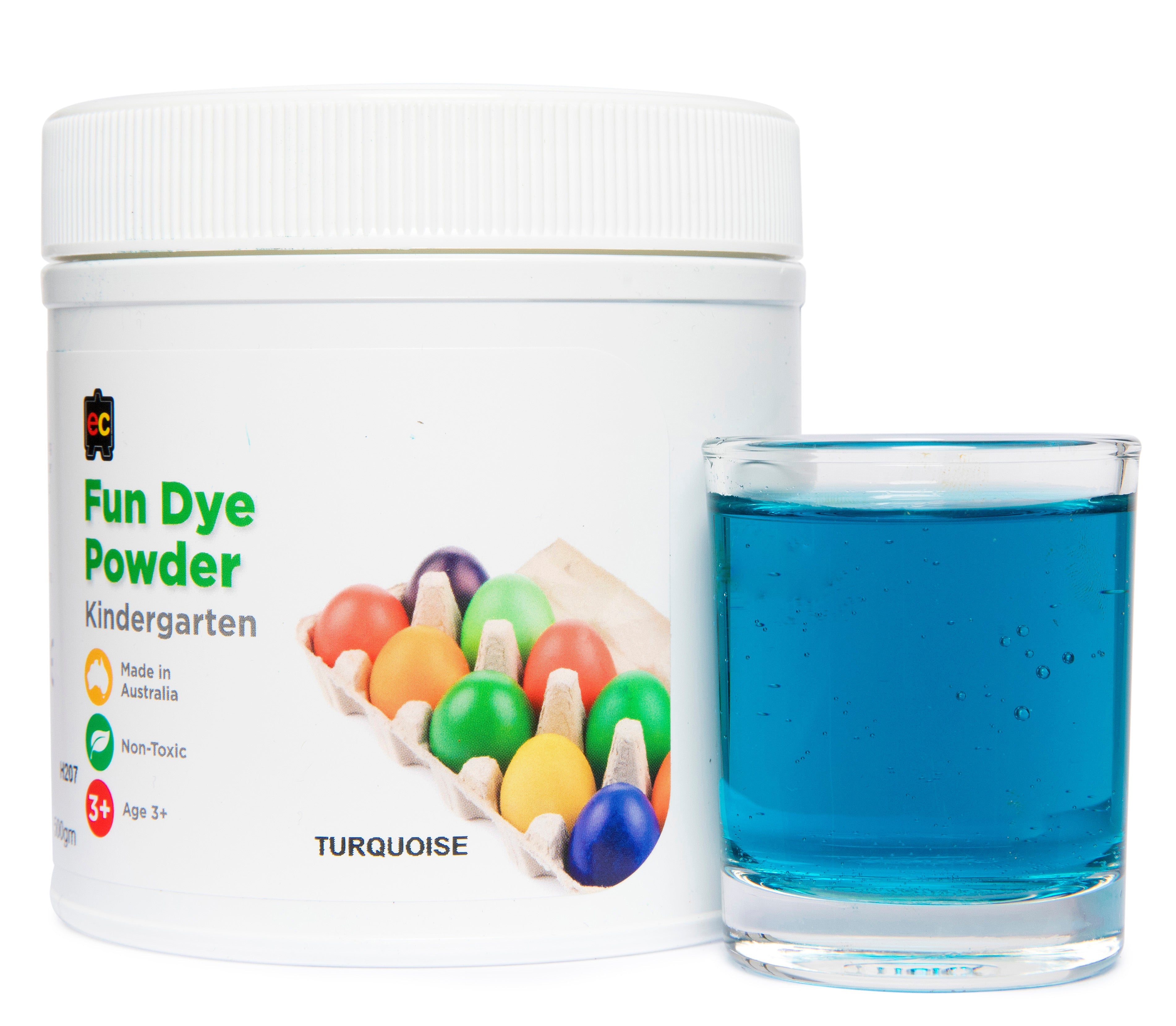 Craft Fun Dye Powder 500gms - Turquoise