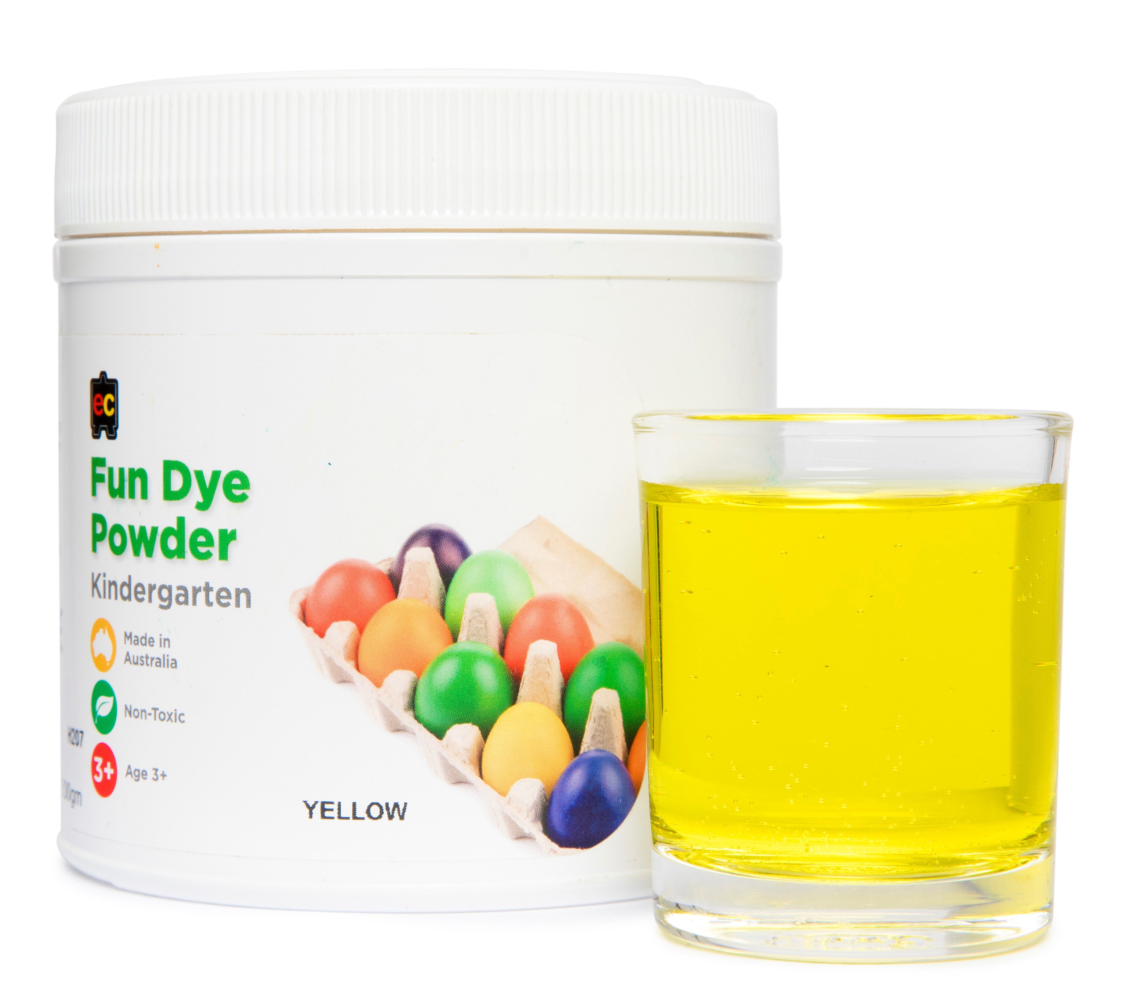 Craft Fun Dye Powder 500gms - Yellow