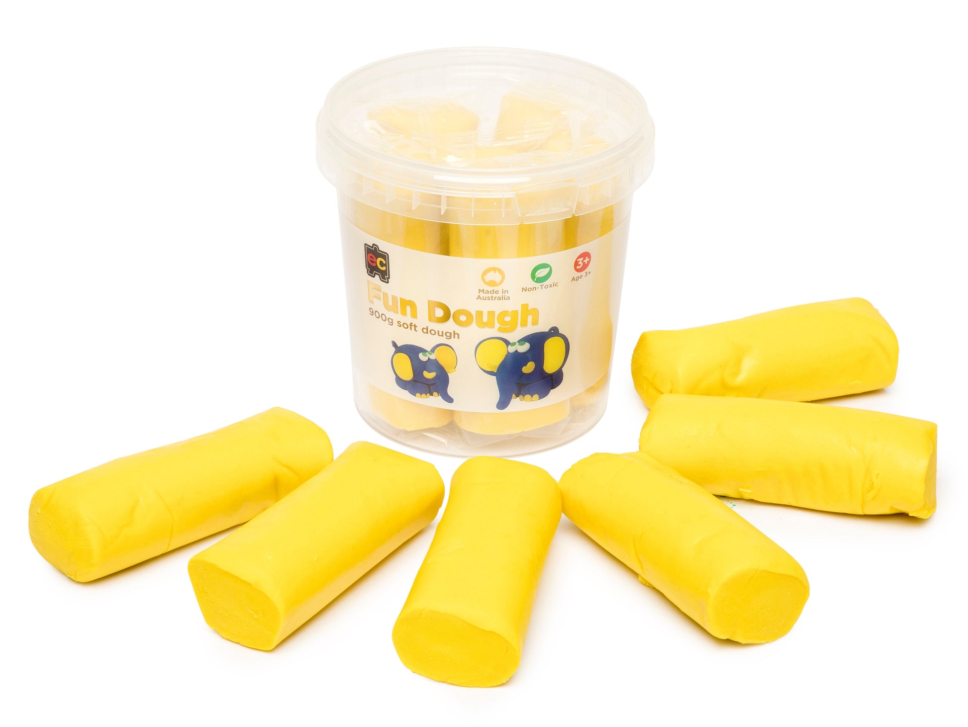 Fun Dough 900g -  Yellow