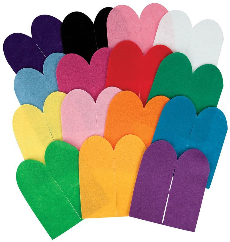 Felt Finger Puppets - Pack of 30