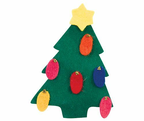 Felt Christmas Shapes - Pack of 200 - CLEARANCE