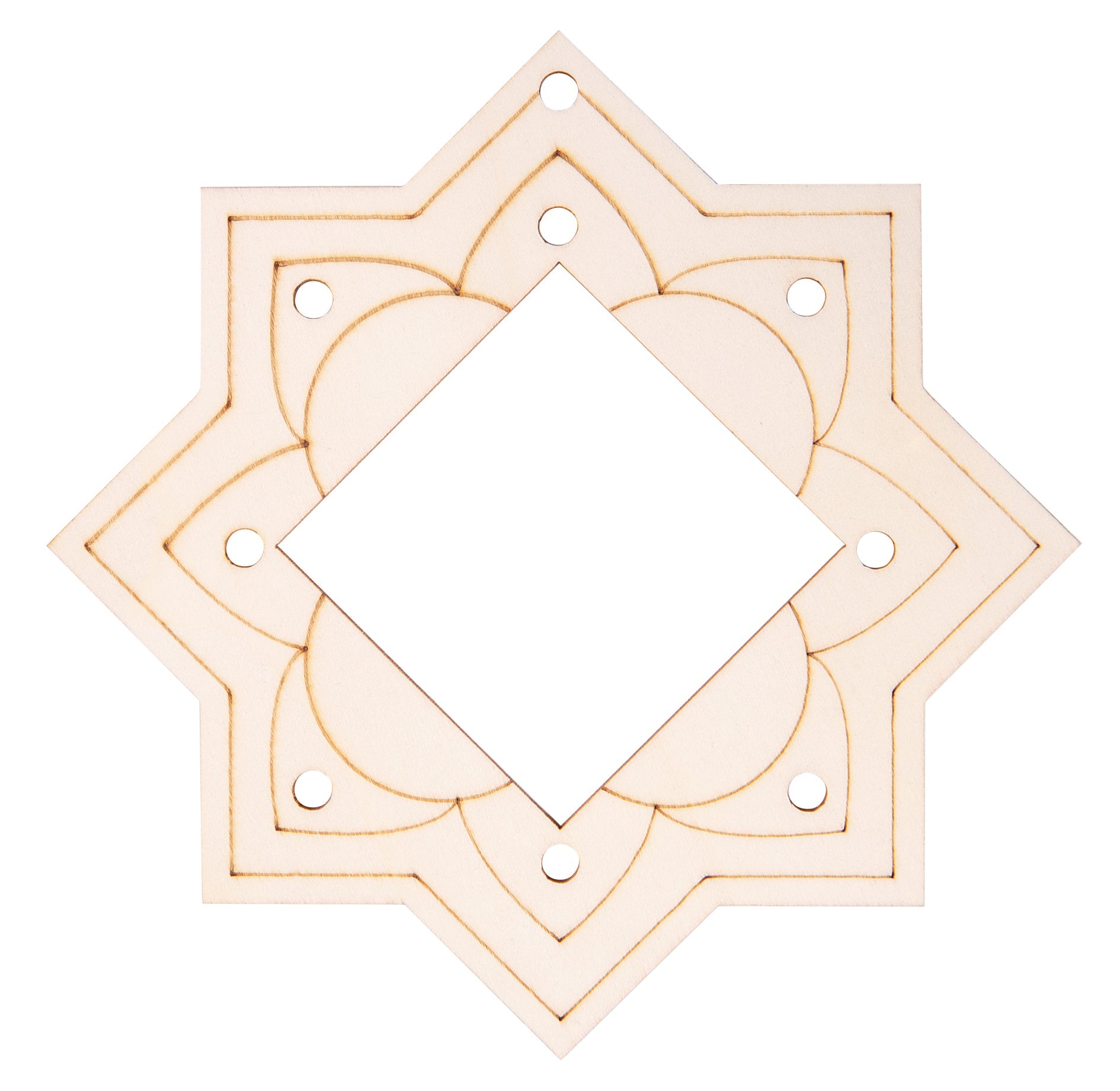 Wooden Window Frames Pack of 24
