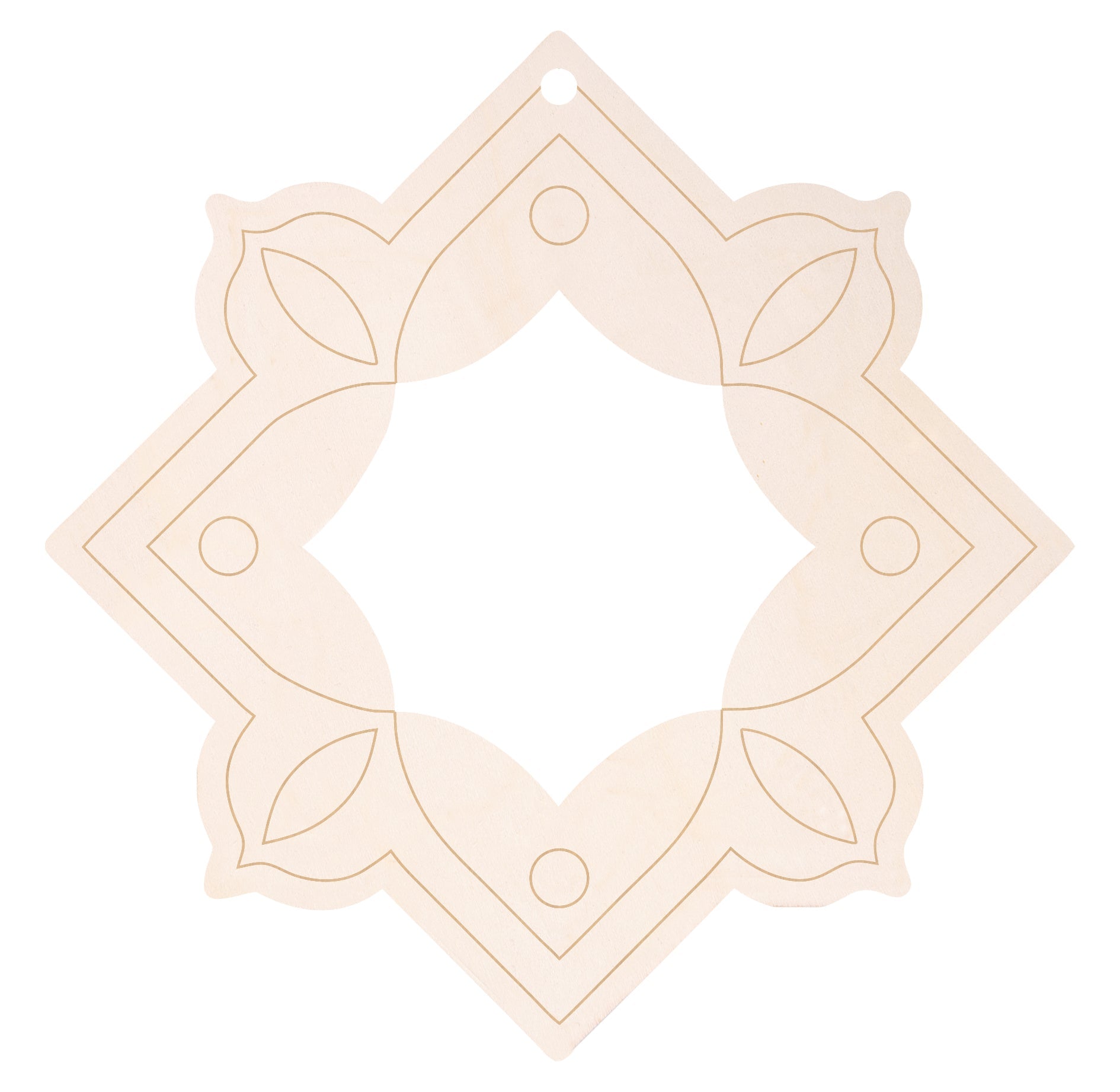 Wooden Window Frames Pack of 24