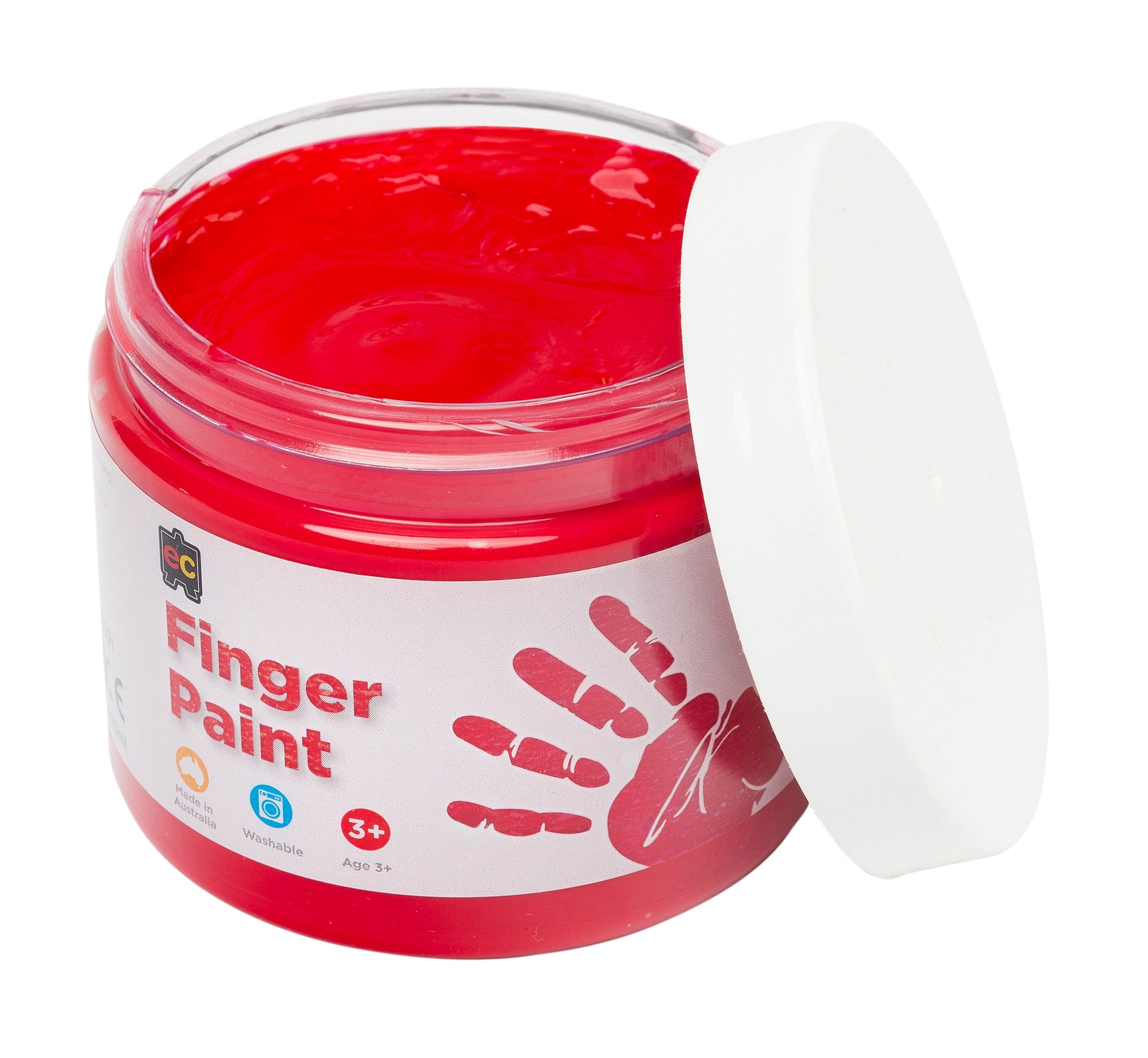 Finger Paint 250ml Red