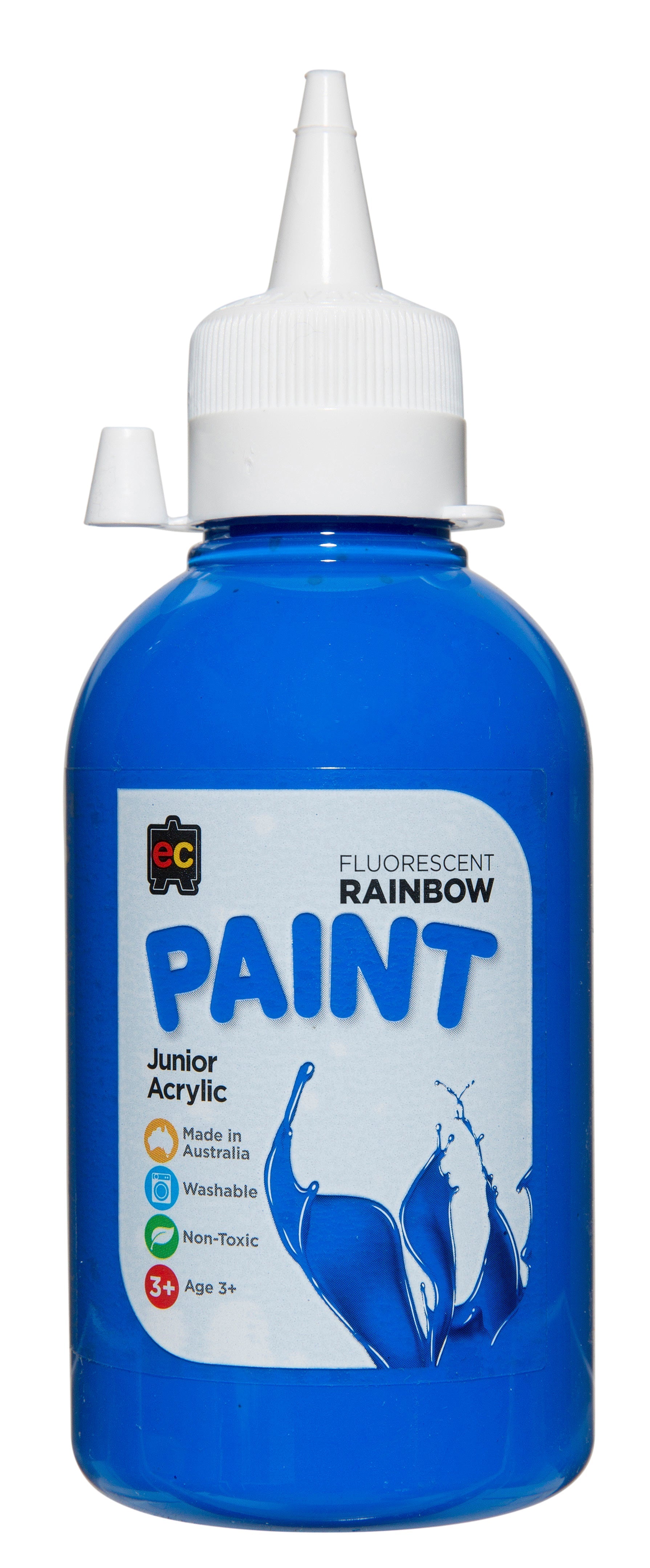 Fluorescent Rainbow Acrylic Paint 250mL