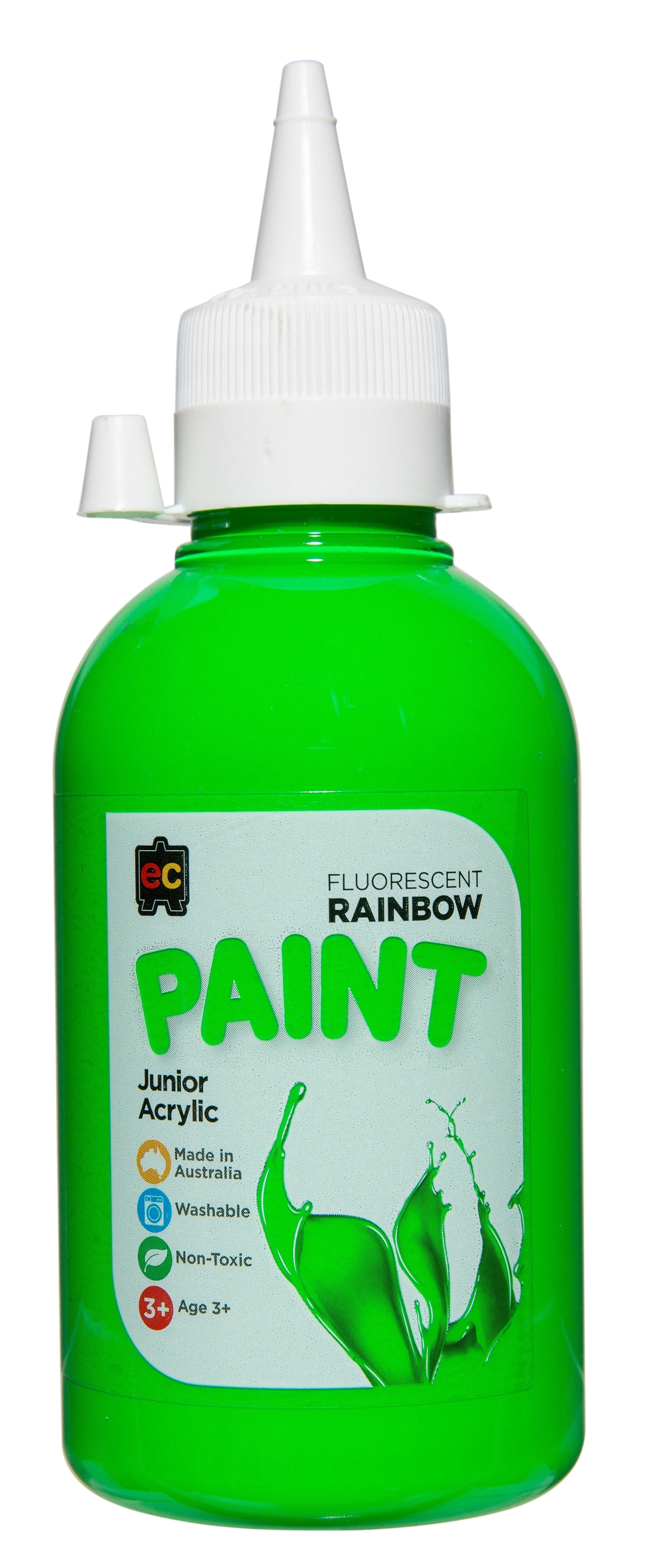 Fluorescent Rainbow Acrylic Paint 250mL