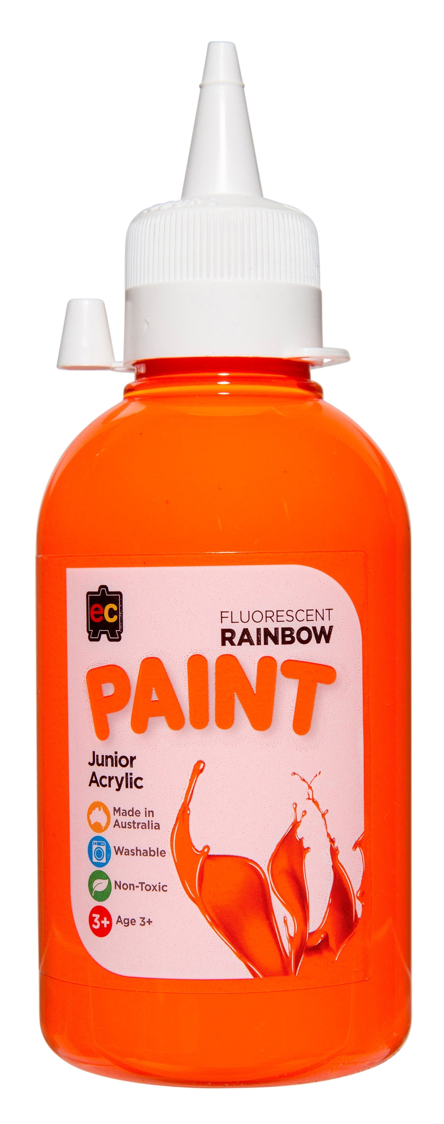 Fluorescent Rainbow Acrylic Paint 250mL