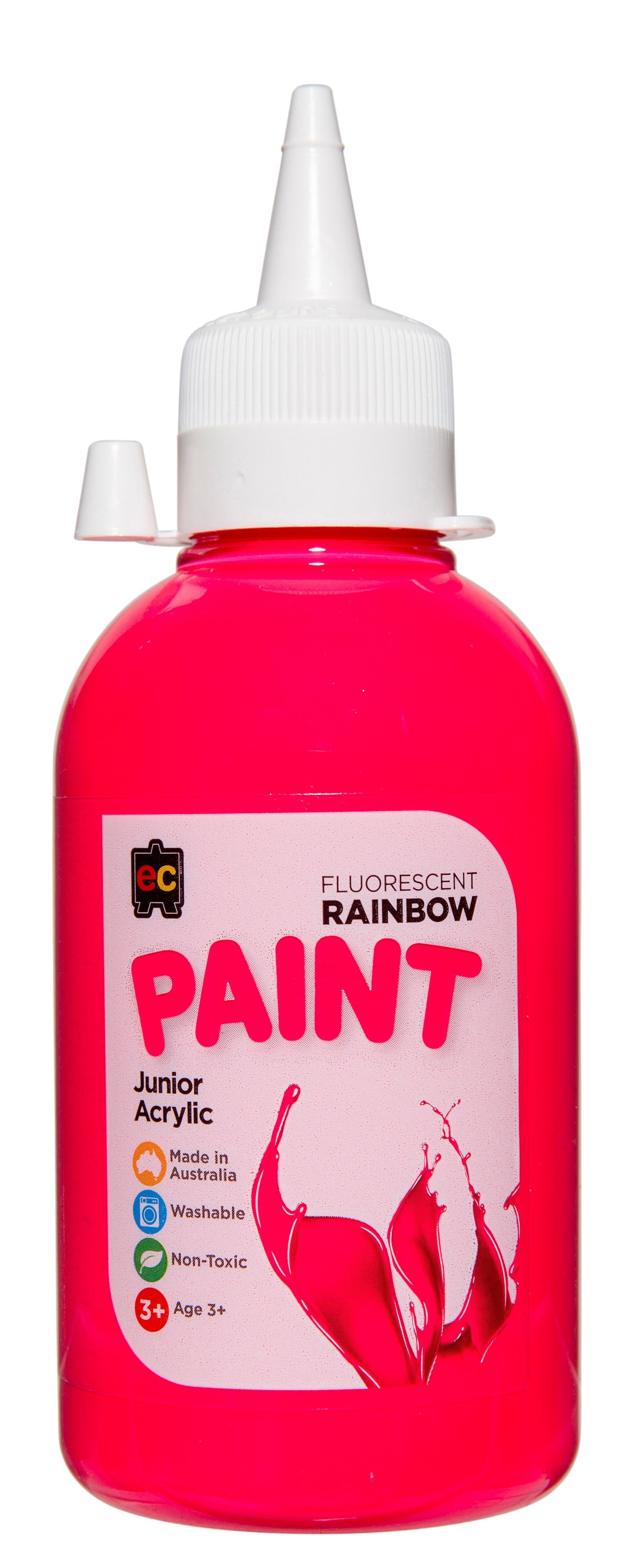 Fluorescent Rainbow Acrylic Paint 250mL