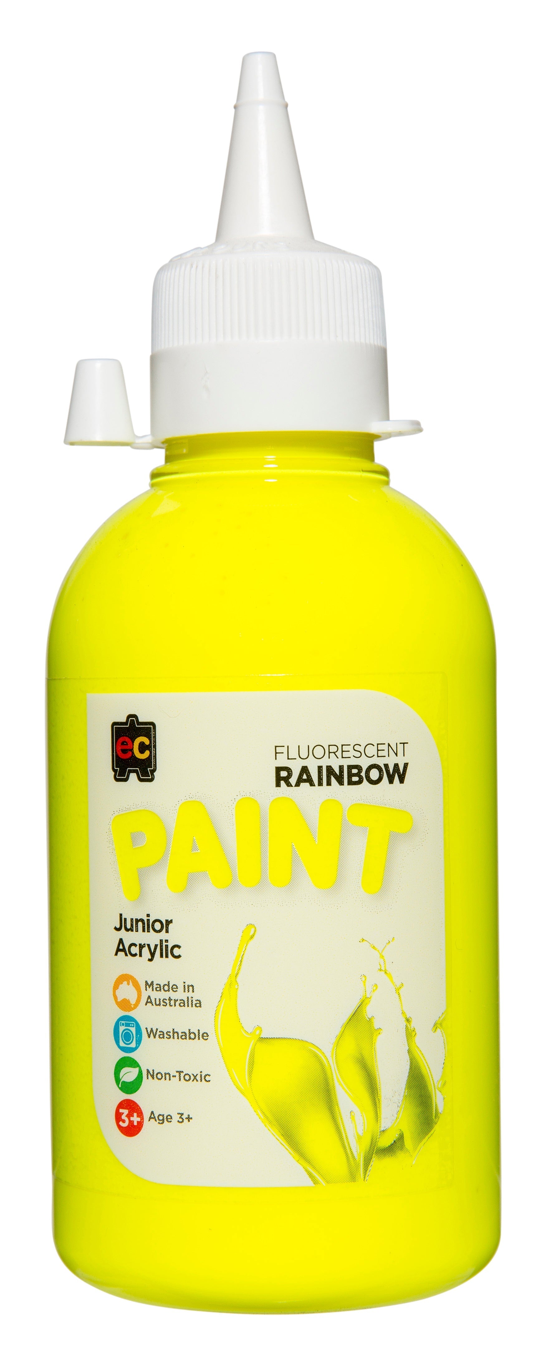 Fluorescent Rainbow Acrylic Paint 250mL