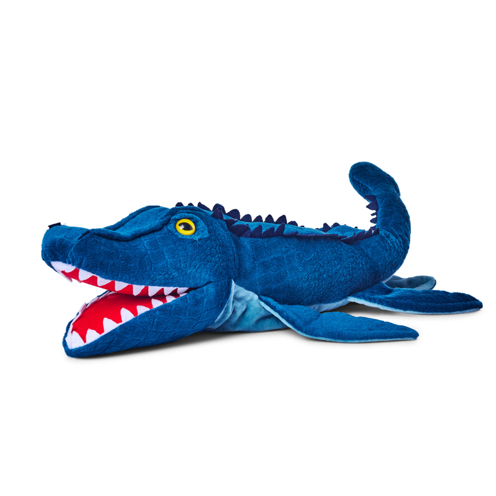 Johnco Plush Hand Puppet - Mosasaurus