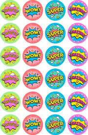 Super/Amazing Fluoro Stickers