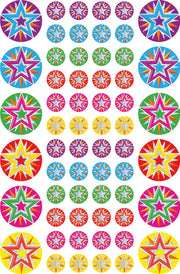 Stars and Mini-Stars Foil Stickers