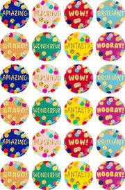 Confetti - Foil Stickers