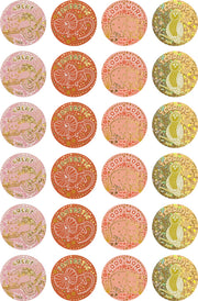 Wonderlands (Land) - Foil Merit Stickers (Pack of 72)
