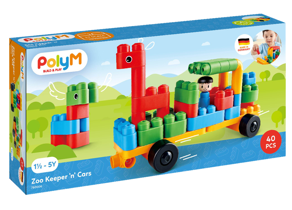 Poly M - Zoo Keeper n Cars