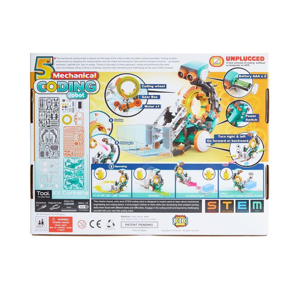 5 in 1 Mechanical Coding Robot