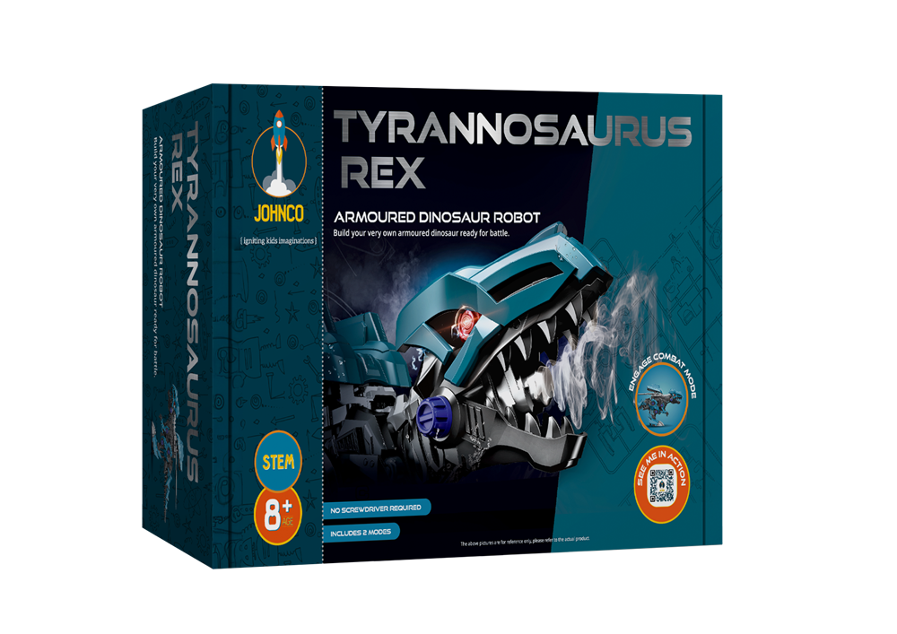 Johnco Tyrannosaurus Rex - Armoured Dinosaur Robot
